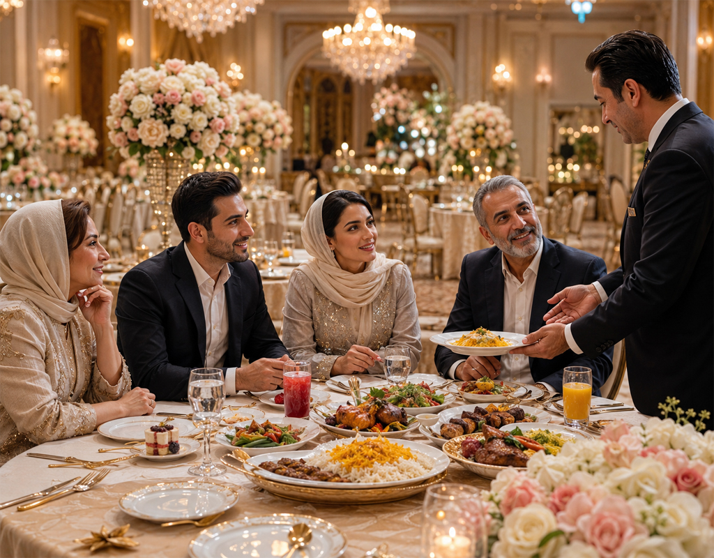چطور پیش از قرارداد کیفیت پذیرایی تالار را بسنجیم؟